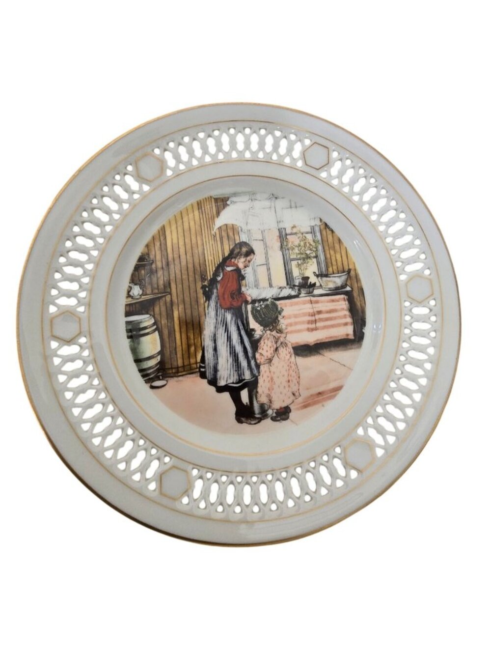 Bing & Grondahl The Kitchen Collector Plate Ltd Ed Carl Larsson